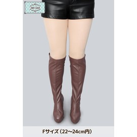 CLASSE(クラッセ) Boot Cover Free Size, Thick tube, Brown