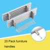 20Pcs/Pack 200mm Furniture T Bar Handle Pull Knob Kitchen Door
