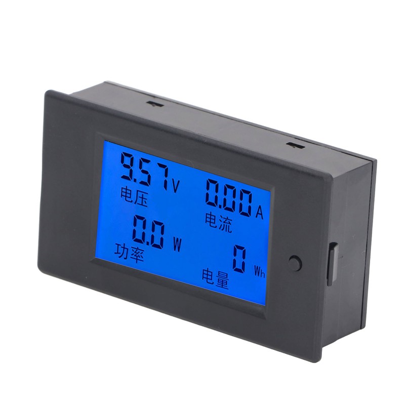 Battery Monitor Meter DC Digital Voltmeter Ammeter Power Meter for