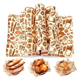 JarThenaAMCS 150Pcs Baking Wax Paper Deli Paper Sandwich Wrap Tissue Bread Waterproof Oil-Proof Picnic Liner for Home Party Kitchen Supplies, 9.8 x 8.3 Inch