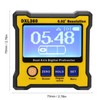 DXL360 Dual Axis Digital Protractor Electronic Inclinometer with Magnetic 100‑240V