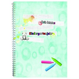 Mein letztes Kindergartenjahr - Erinnerungen an die Kindergartenzeit, Kindergarten-Album, Kindergartenbuch