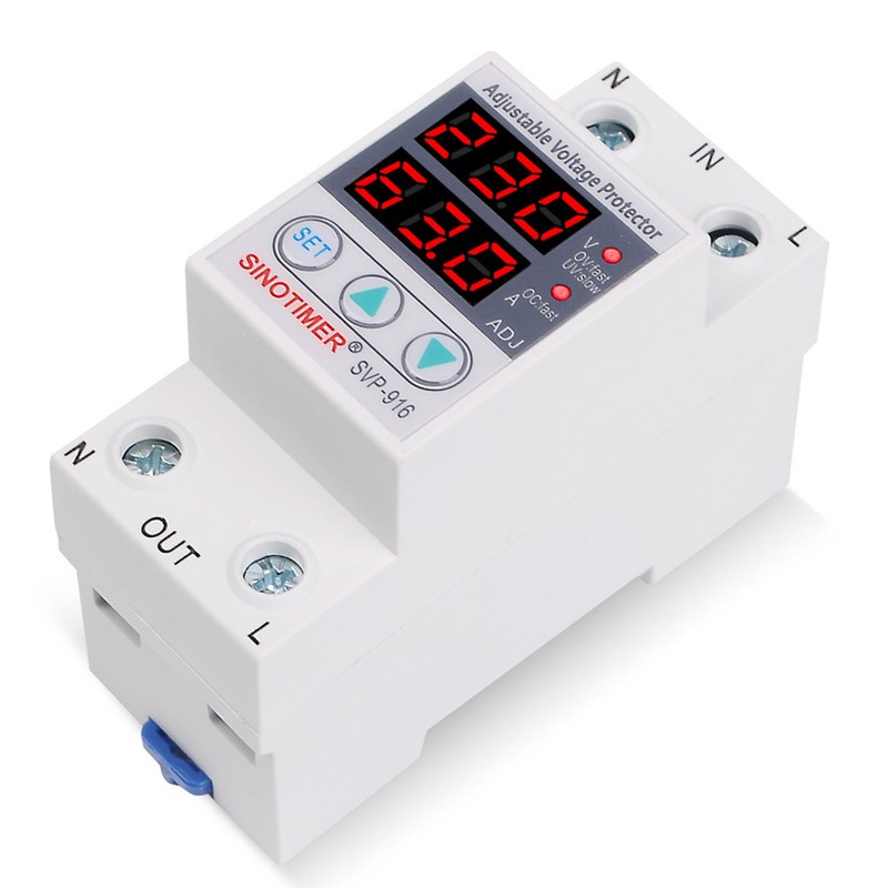 Multifunctional Adjustable Voltage Limit Current Protector Self Resetting Switch Dual