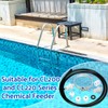 Tondiamo 2 Sets Offline Chlorinator Feeder Replacement Parts Kit Compatible