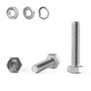 GOHODOMINO M8 x 50 mm (Pack of 20) Structural Screws