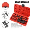 Chain Breaker Tool Kit,Chain Riveting Repair Tool with Carrying Case