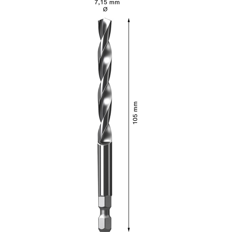Bosch Professional 1x Expert Power Change Plus Pilot Drill Bit