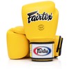 Fairtex - Guantes de Entrenamiento Estilo Muay Thai (Negro sólido,