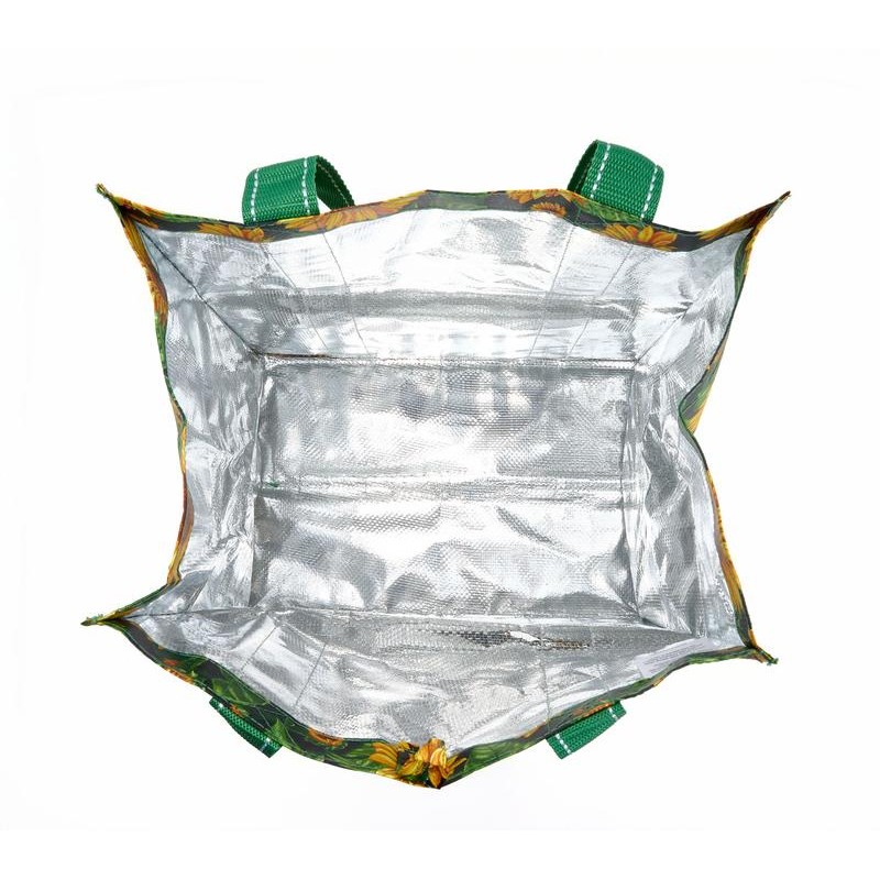 LocknLock Set of 2 Harvest Print Shopping Tote Bags:_Pumpkin