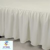 Ruffled Bed Skirt with Split Corners-Dust Ruffle - 14" Drop