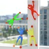 Pack of 20 Sticky Men Toys Multicoloured Sticky Wall Climber