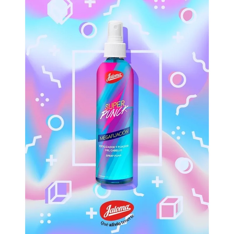 Jaloma Fijador De Cabello Super Punck 250 Ml Jaloma 4