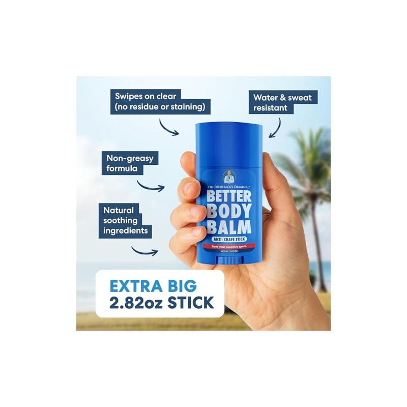 Dr. Frederick's Original- Reduce la fricción, las rozaduras y las