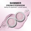 KYDA Shimmer Cream Eyeshadow, Smooth Ice Cream-like Texture, Lasting High