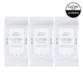 갸스비 갸스비 훼이셜 페이퍼 아이스 타입 대용량 42매 x3팩 Gatsby Facial Paper Ice Type Large Capacity 42 Sheets x 3 Packs