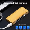 GADATOP Arc Plasma Flame Lighter USB Rechargeable Windproof Electric Lighter