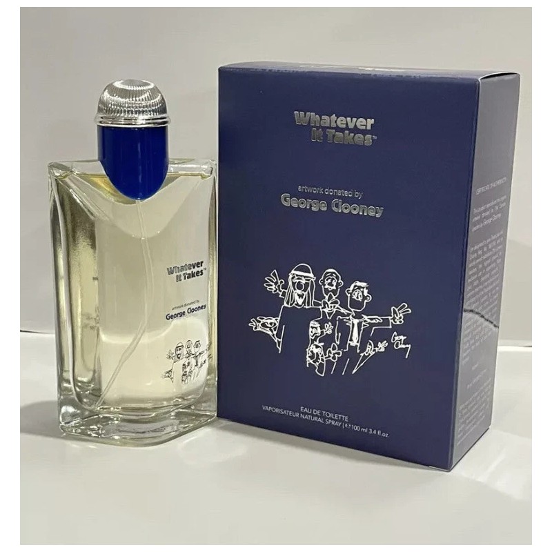 George Clooney Whatever It Takes 3.4oz Edt Spray New In