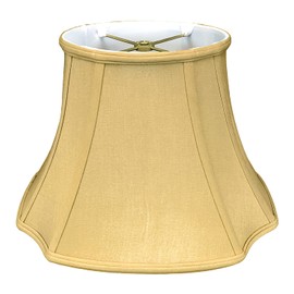 Royal Designs, Inc. BS-709-19AGL Oval Inverted Corner Basic Lamp Shade, (9x11) x (16.5x19) x 13, Antique Gold