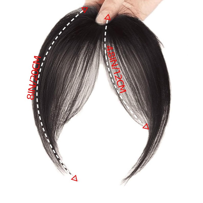 Bangs Hair Clip in Bangs Fringe with Temples Hairpieces for