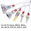 Mini Bi-Pin MR16 Socket Holder for Light Bulbs with Base