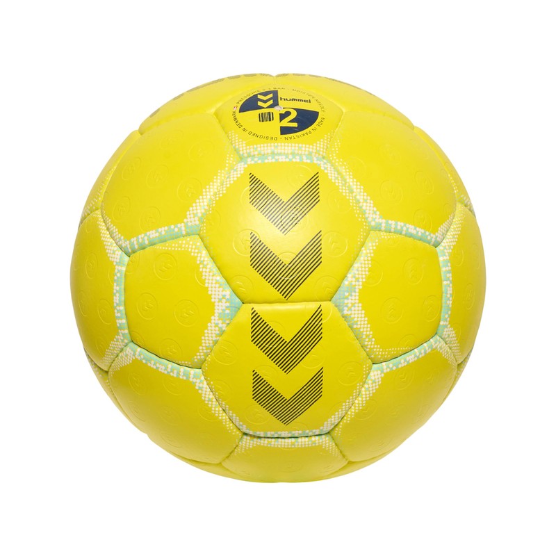 Hummel Unisex Premier Handball, Yellow, Size 2