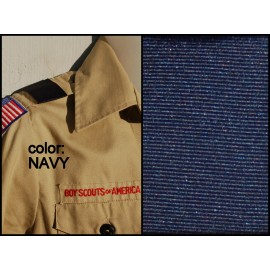 Unbranded BOY CUB SCOUT Pair Shoulder Loops Epaulet - NAVY BLUE - Save on qty!