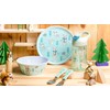 Zak Designs 5-Piece Dinnerware Set, Forest Friends - Durable Plastic