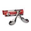 Thai Stainless Steel Ramen Spoon, Zebra Brand, Pack of 2