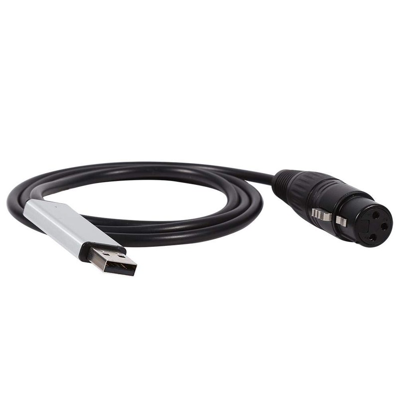 Unbekannt DMX512 Controller, Mini USB to DMX Interface Adapter Controller