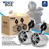 See Desciption Pyle PLMR22CR 2.25" Waterproof Off-Road Speaker
