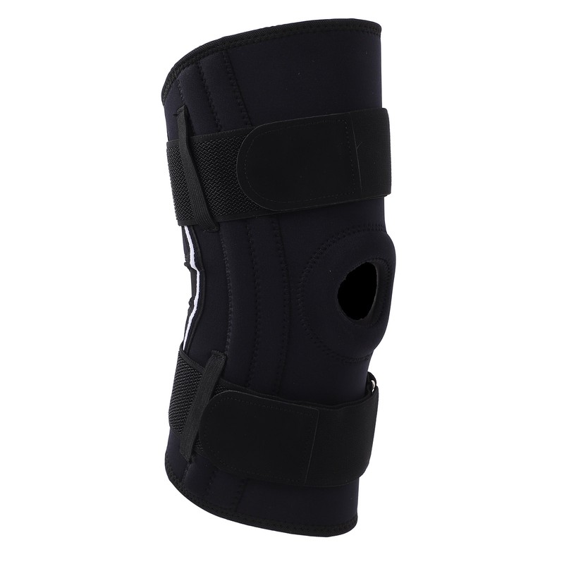 Knee Brace with Side Stabilizers Adjustable Compression Knee Support Brace