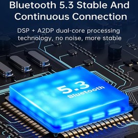 ZENWORYS Bluetooth 5.3 FM Transmitter Car Adapter, PD30W & QC3.0 Wireless FM Radio Transmitter for Car with Air Vent Installation