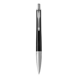 Parker Urban Ballpoint Pen | Premium Ebony Metal Chiselled | Medium Point Blue Ink | Gift Box