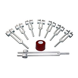 Radical 8Pc Weighted Harmonic for Enhancing Tuning Forks w activator and Pouch
