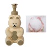 Foam Pump Bottle Cute Bear Shape Large Capacity Foaming Soap