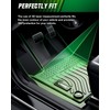 VIWIK Floor Mats Compatible Front Bucket Seat Car for Ford