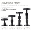 WANLIAN Headboard Stabilizers, Headboard Stoppers, Bed Frame Holders, Adjustable Threaded