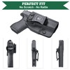 Glock 48 Holster, IWB Kydex Holster Fits: Glock 48 Pistol