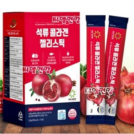 Dr. Bauman Pomegranate Collagen Stick 20g 60 packets ultra-low molecule fish collagen 300 daltons / 닥터바우만 석류 콜라겐 스틱 20g 60포 초저분자 피쉬콜라겐 300달톤