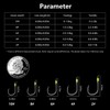 AMHDV Anti-Bottom Double Hooks, Pre Tied Fishing Hook with Floats