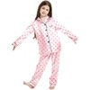Schbbbta Silk Satin Pajamas for Girls Womens Loungewear Two-Piece Sleepwear