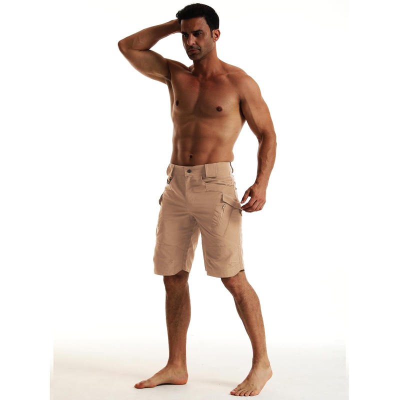 AUTIWITUA Men's Hiking Shorts Waterproof Tactical Cargo Short Pants Quick