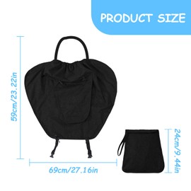 Sonnensegel Kinderwagen mit UV Schutz 50+ und Wasserdicht, Verstellbar Universal Kinderwagen Sonnensegel, mit Sichtfenster und Schattenflügel sonnenschutz (Schwarz)