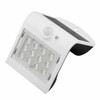 Weiße LED-Solarleuchte mit Bewegungsmelder, 2 W, ideal für Außenbeleuchtung und