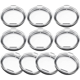 20oz Tumbler Replacement Lids Spill-proof Splash Resistant Lid Cup Tumbler Lid Replacement Lids Covers for YETI Rambler,Old 20oz-10 Pack (20oz-10pcs)