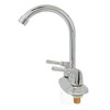 Sink Faucet 2 Handle 2 Holes Deck Plate Design Hot