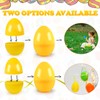 ROSAUI 3.5” Fillable Easter Eggs 36Pcs Empty Plastic Eggs -