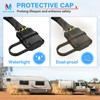 MICTUNING 7 Way Blade to 4 Way Flat Trailer Adapter,