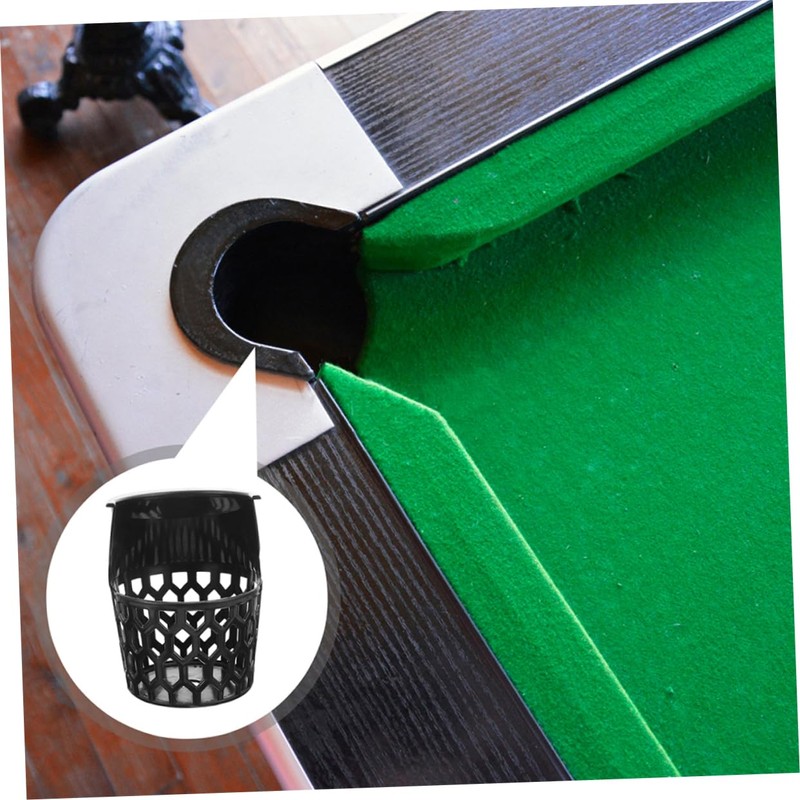 Mipcase 2 Pcs Pool Table Pockets Replacement Heavy Duty Plastic