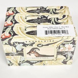 Baudelaire Honey Soap, Goats Milk, 2 Bar Set, (3 boxes)